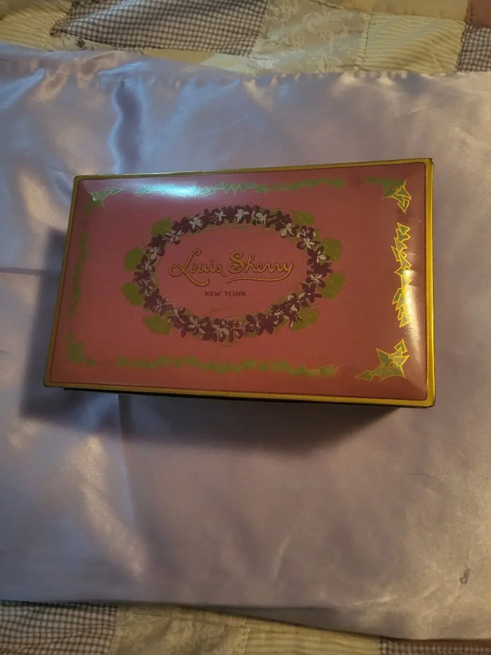 Vintage Louis Sherry New York Candy Tin